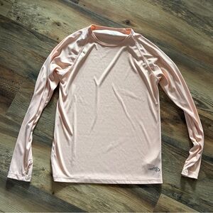 Men's Soft Pink Reel Life Long Sleeve Tee